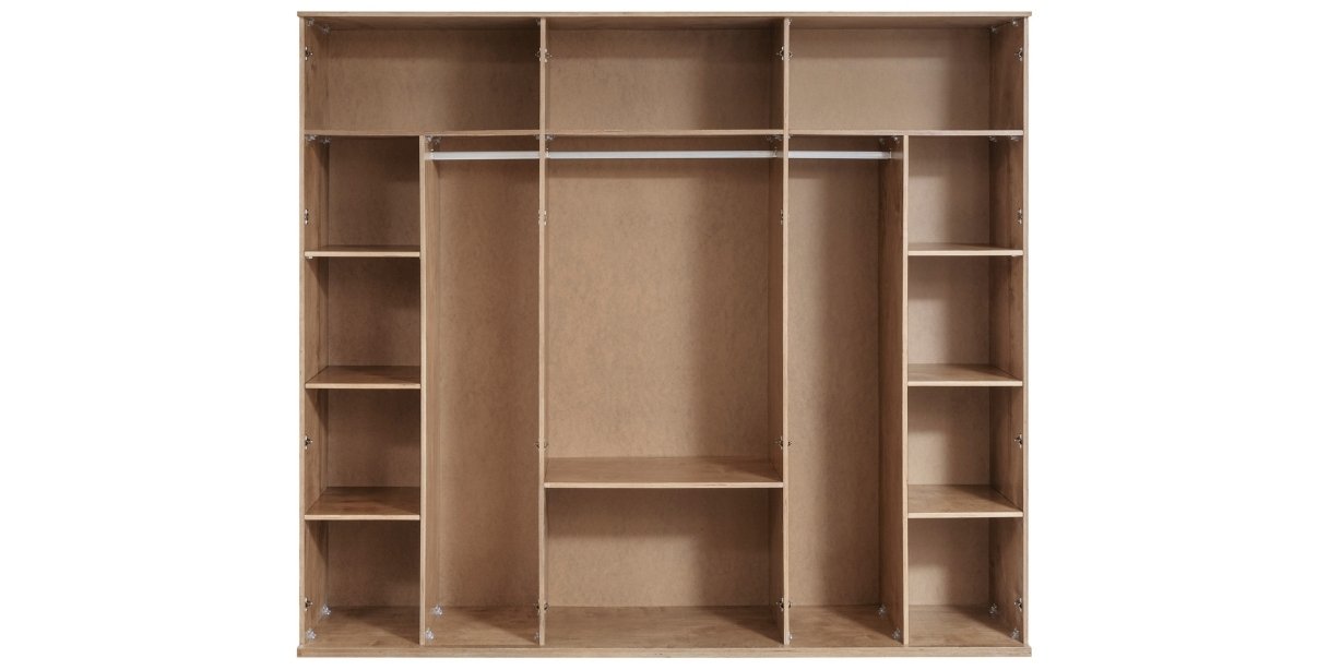 Valeria Ceviz Yatak Odası Takımı Teşhirden